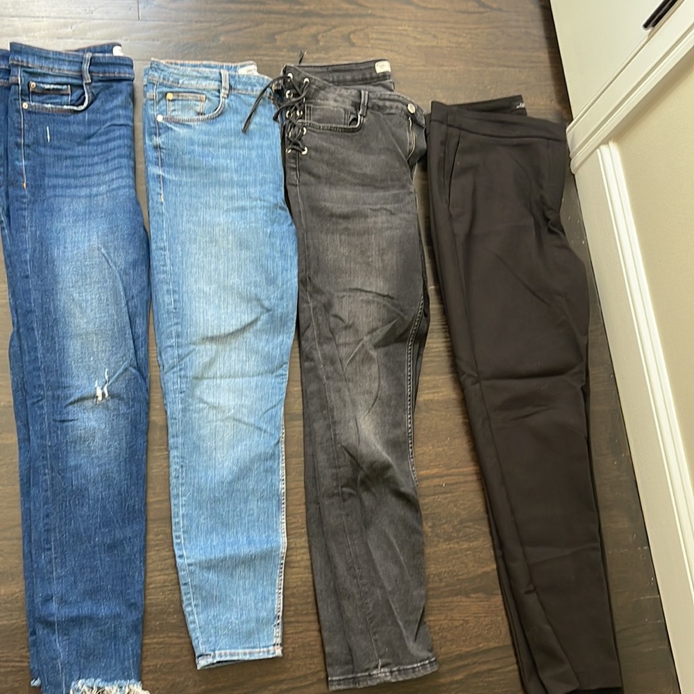 Zara Women’s pant bundle of 4 - size 12